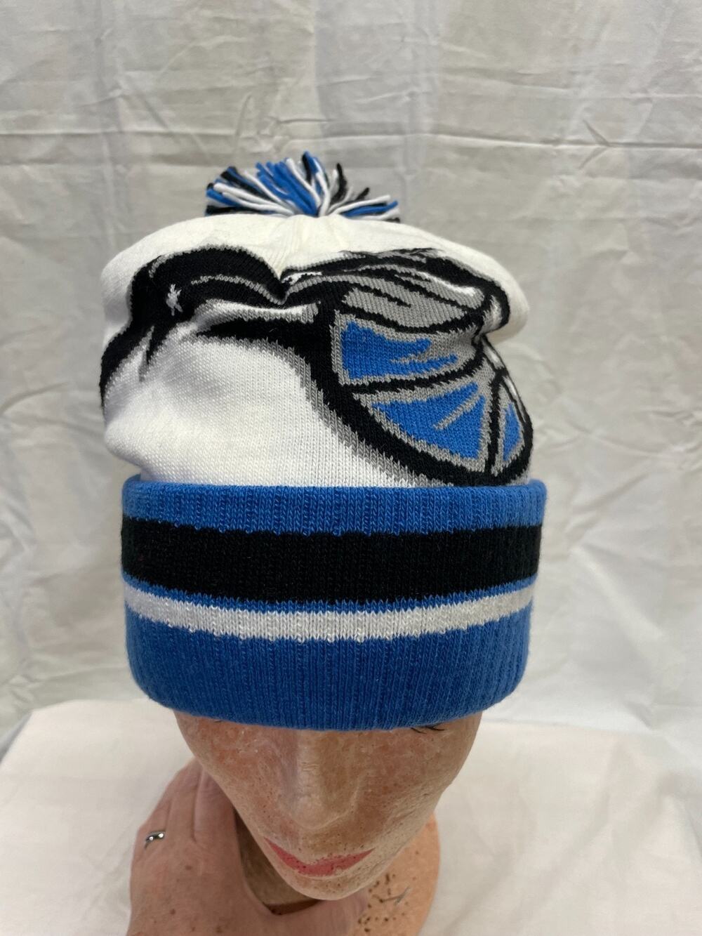 Adidas NBA Orlando Magic Knit Beanie Retro Basketball & Star Logo Pom-Pom NWT